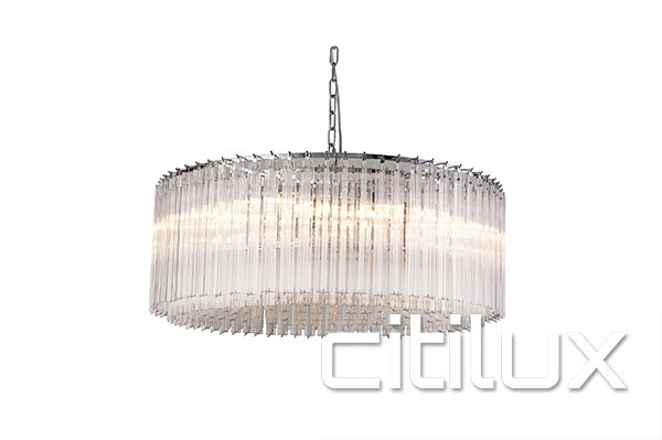 elektra 12 lights chandelier citilux