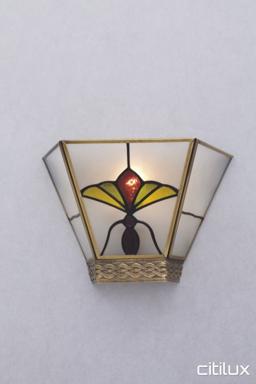 Acacia Gardens Classic Brass Wall Light Elegant Range Citilux