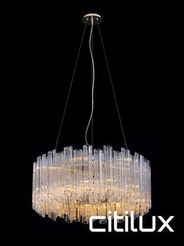 Ascoli Small Chandelier Gold Citilux