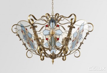 Balgowlah Heights Classic Brass Made Semi Flush Mount Ceiling Light Elegant Range Citilux