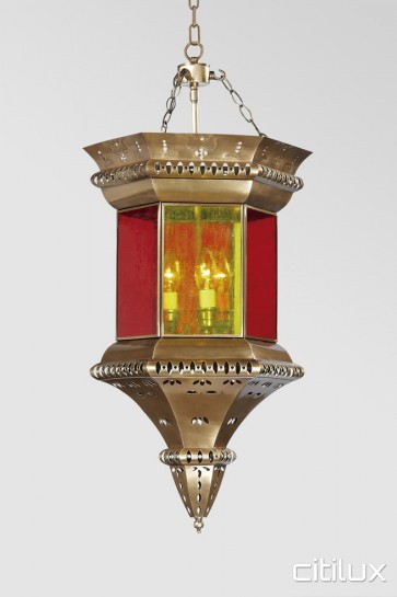 Bardwell Park Traditional Brass Pendant Elegant Range Citilux