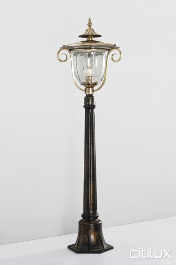 Bilgola Classic Outdoor Brass Made Post Light Elegant Range Citilux