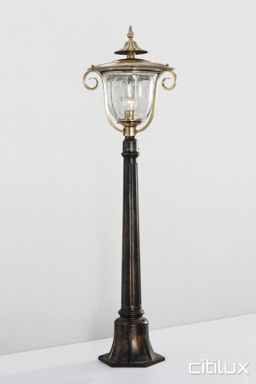 Bilgola Classic Outdoor Brass Made Post Light Elegant Range Citilux