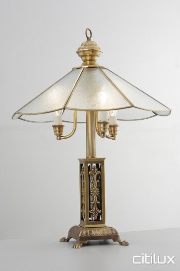 Bligh Park Classic Brass Table Lamp Elegant Range Citilux