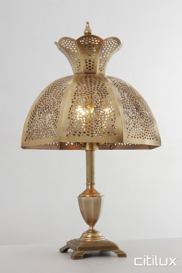 Brooklyn Classic Brass Table Lamp Elegant Range Citilux