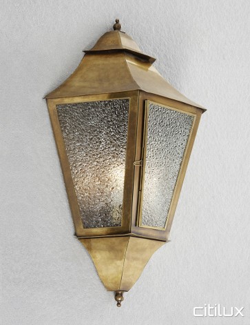 Carlton Classic Brass Wall Light Elegant Range Citilux