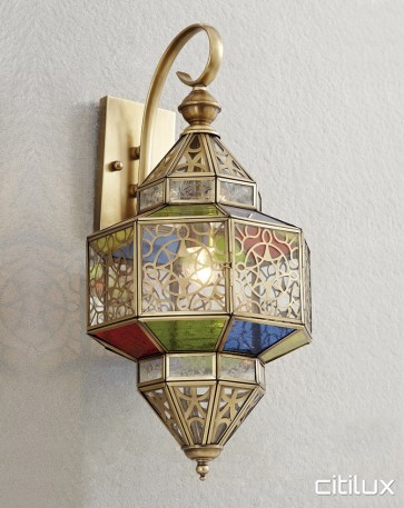 Castle Cove Traditional Brass Wall Light Elegant Range Citilux