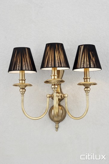 Cecil Park Classic European Style Brass Wall Light Elegant Range Citilux