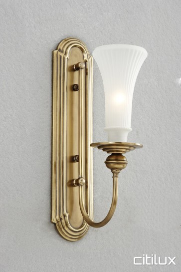 Chiswick Classic European Style Brass Wall Light Elegant Range Citilux