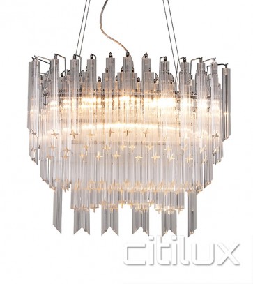 Clavius 8 Lights Chandelier Citilux