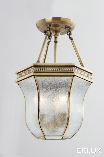 Connells Point Simplism Brass Pendant Elegant Range Citilux