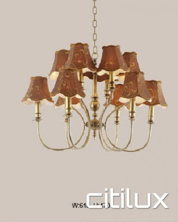 Eastwood Classic European Style Brass Pendant Light Elegant Range Citilux