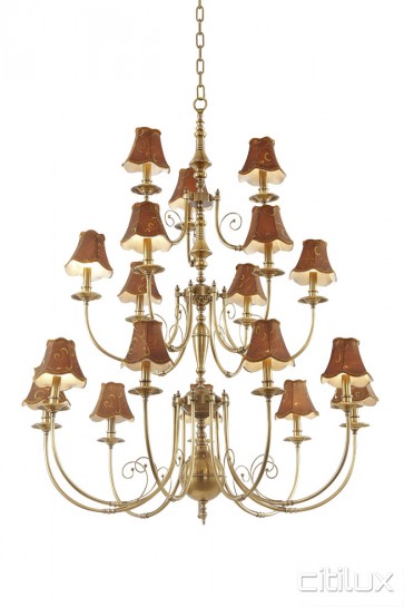 Ermington Classic European Style Brass Pendant Light Elegant Range Citilux