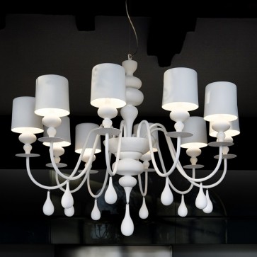 Eva 10 light Chandelier - Pendant Light - Citilux