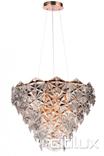 Fairy 6 Lights Pendant Rose Gold Citilux