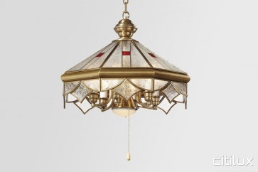 Galston Traditional Brass Made Dining Room Pendant Light Elegant Range Citilux
