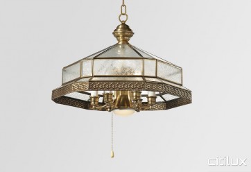 Girraween Classic Brass Made Dining Room Pendant Light Elegant Range Citilux