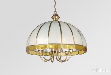 Glenorie Classic Brass Made Dining Room Pendant Light Elegant Range Citilux