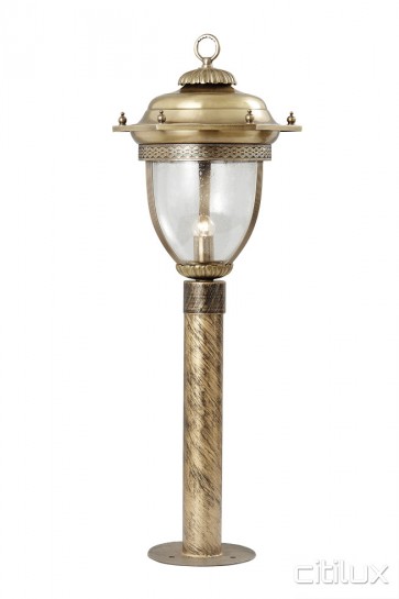 Greendale Classic Outdoor Brass Made Post Light Elegant Range Citilux