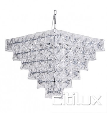 Haminda 8 Lights Chandelier Chrome Citilux