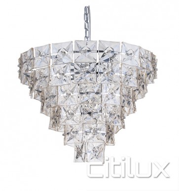 Haminda 9 Lights Chandelier Chrome Citilux