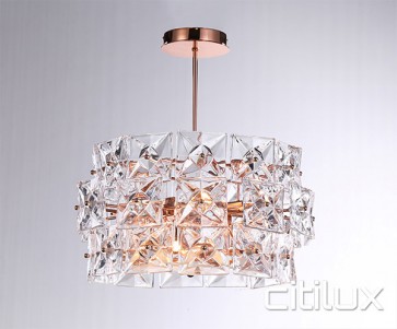 Inessa 4 Lights Pendant Rose Gold Citilux