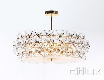 Marion 8 Lights Pendant Gold Citilux