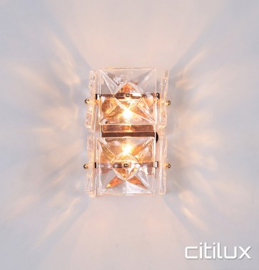 Niko 2 Light Wall Light Gold Citilux