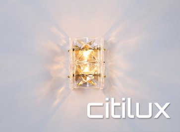 Niko 2 Light Wall Light Rose Gold Citilux