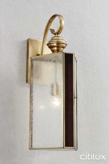 Northmead Classic Outdoor Brass Wall Light Elegant Range Citilux