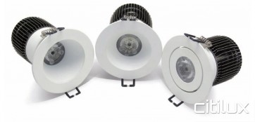 Luxtrious 81mm 10W Anti-Glare LED Downlights