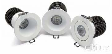 Luxtrious 96mm 10W Anti-Glare LED Downlights