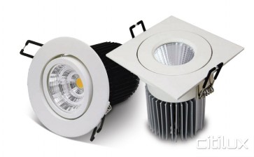 Unitec Square Frame 90mm  LED Downlights