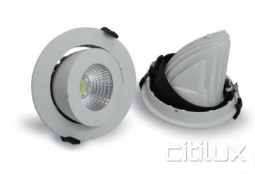 Zentron COB 3000K 122mm  LED Downlights