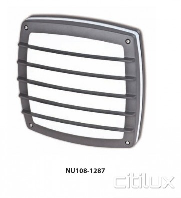 Nutech Square with Grill Wall Light