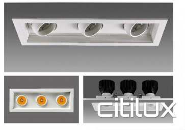 Beltron 3 Lights 99W LED Recessed Downlights