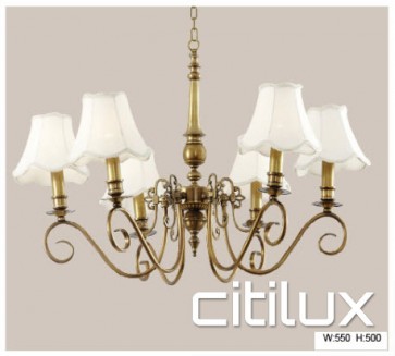 Parramatta Classic European Style Brass Pendant Light Elegant Range Citilux