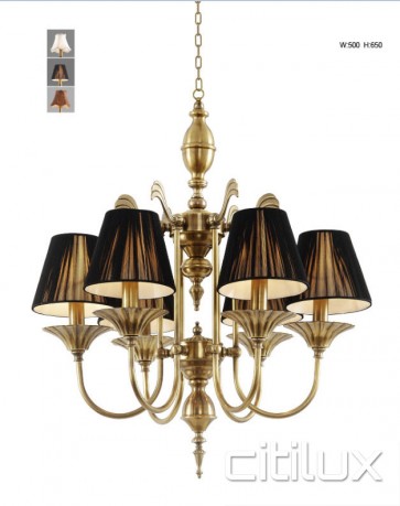 Pennant Hills Classic European Style Brass Pendant Light Elegant Range Citilux
