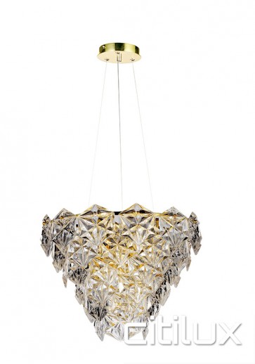 Peria 6 Lights Pendant Gold Citilux