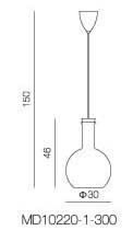Replica Benjamin Hubert Labware Sphere Pendant lamp - Pendant Light - Citilux