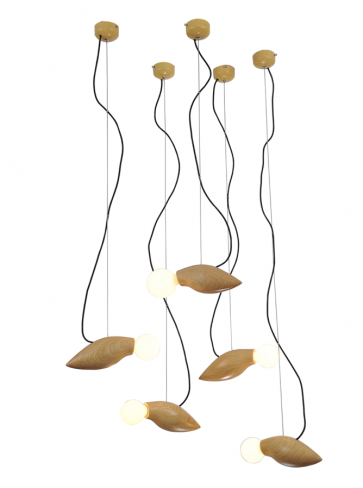 Replica Wood Swarm Pendant Lamp - Pendant Light - Citilux