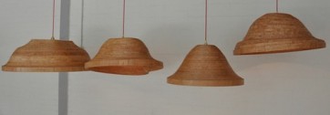 Replica Wood Twisted Lights -C - Pendant Light - Citilux