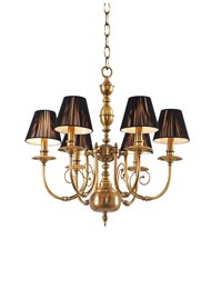 Riverstone Classic European Style Brass Pendant Light Elegant Range Citilux