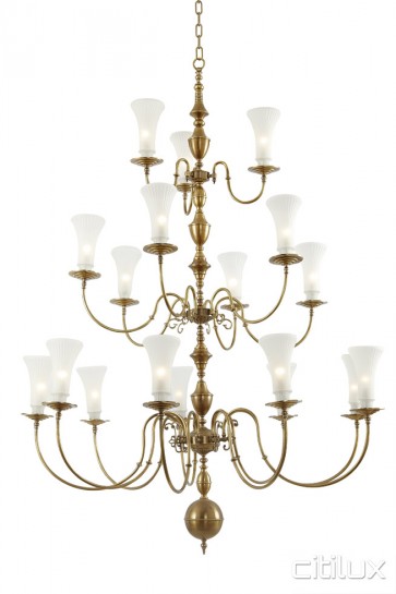 Rosehill Classic European Style Brass Pendant Light Elegant Range Citilux