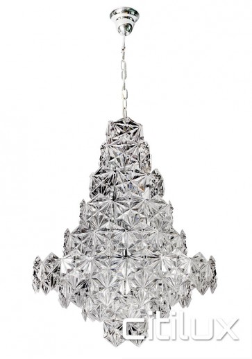 Tiffani 12 Lights Pendant Chrome Citilux