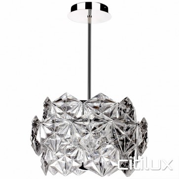 Vera 6 Lights Pendant Chrome Citilux