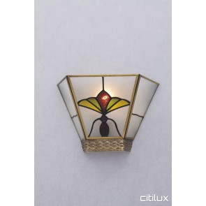 Acacia Gardens Classic Brass Wall Light Elegant Range Citilux