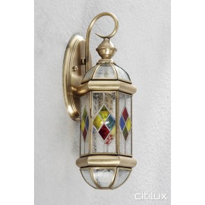 Allawah Classic Outdoor Brass Wall Light Elegant Range Citilux