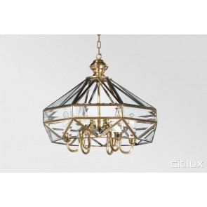 Ashfield Traditional Brass Made Dining Room Pendant Light Elegant Range Citilux