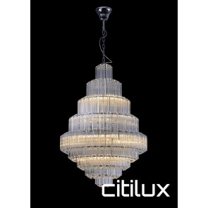 Ashino 16 Lights Chandelier Gold Citilux